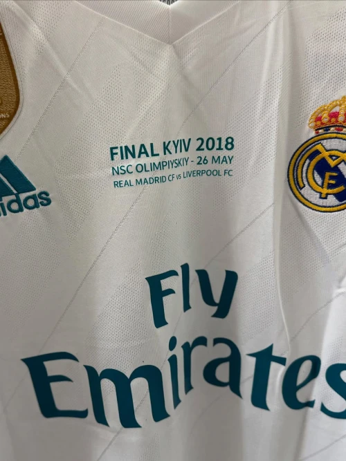 2017/18 REAL MADRID HOME SHIRT - Image 3