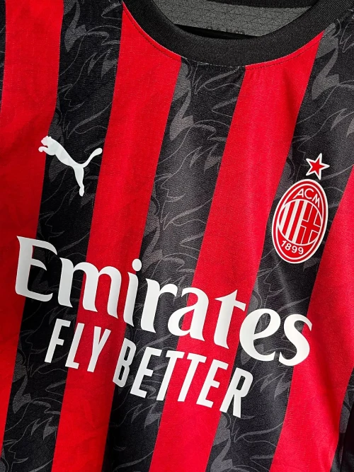 2025/26 AC MILAN HOME SHIRT - Image 3