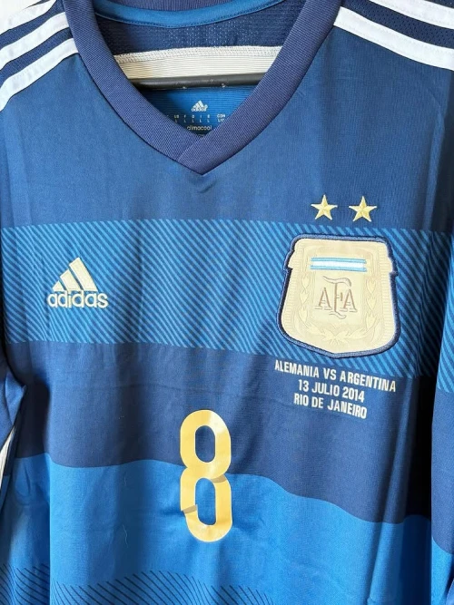 2014 ARGENTINA AWAY SHIRT FULL SLEEVE - Image 3