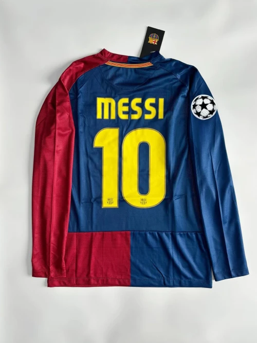 2008/09 BARCELONA HOME SHIRT FULL SLEEVE - Image 2