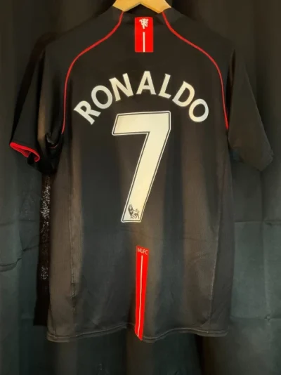 Alternative view of 2007/08 MANCHESTER UNITED AWAY SHIRT