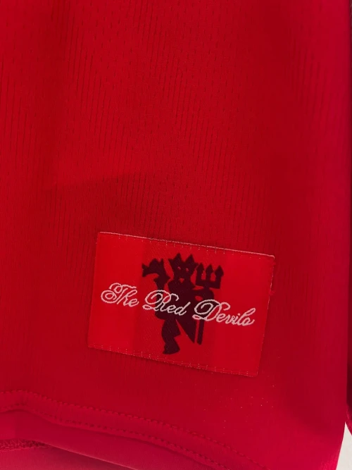 2007/08 MANCHESTER UNITED HOME SHIRT FULL SLEEVE - Image 6