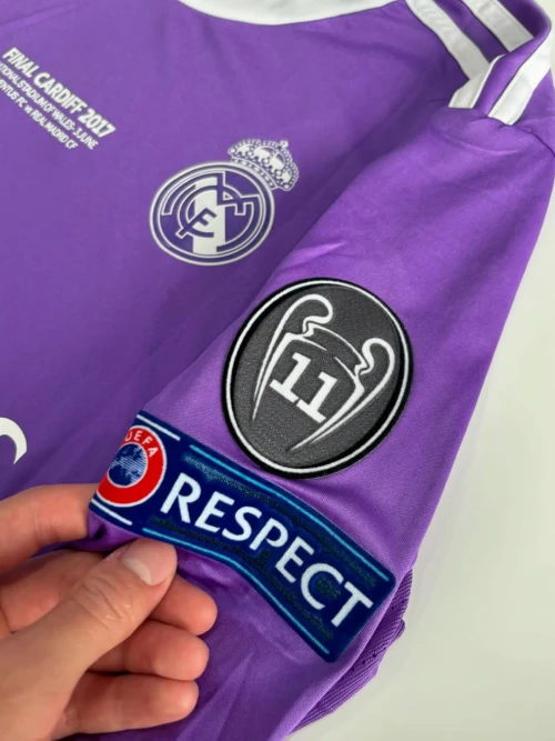 2016/17 REAL MADRID AWAY SHIRT FULL SLEEVE - Image 4