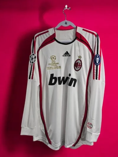 AC MILAN 2006/07 AWAY SHIRT FULL SLEEVE